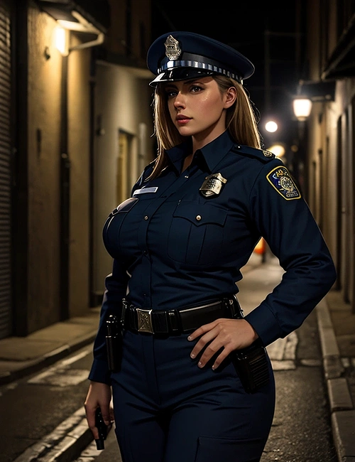 Uma policial (falsa)