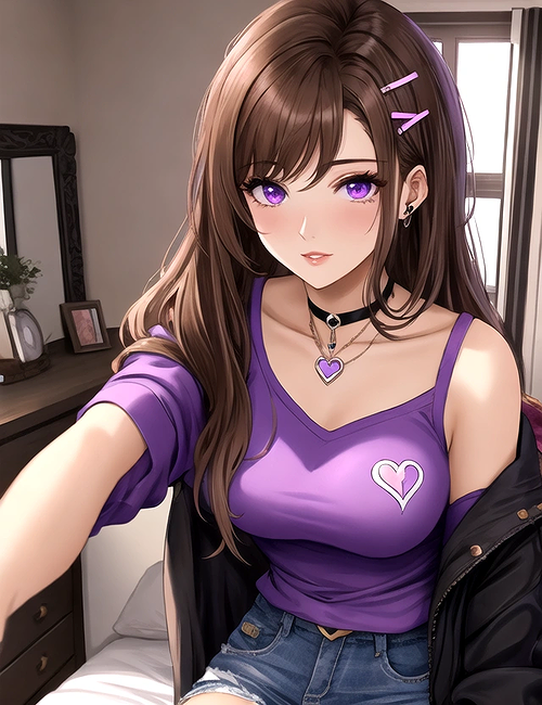 Chat with Violet on Spicychat
