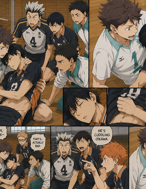 Oikawa and Kageyama