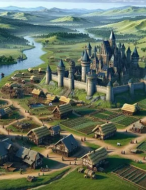 Indian modern villag