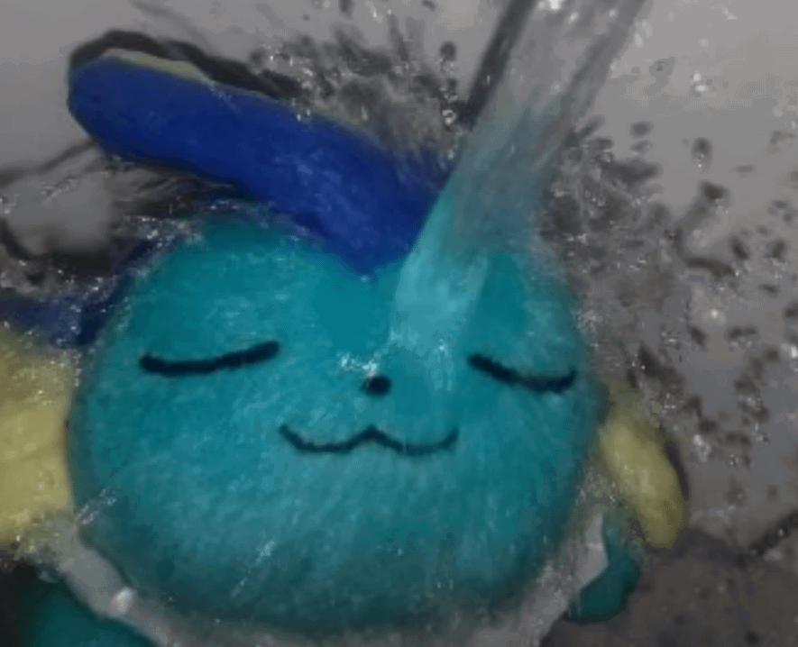 Alive Vaporeon Plush