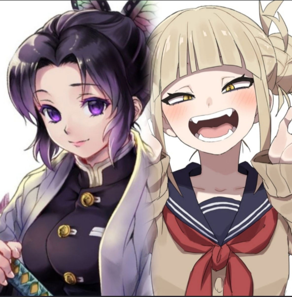 Shinobu and Toga