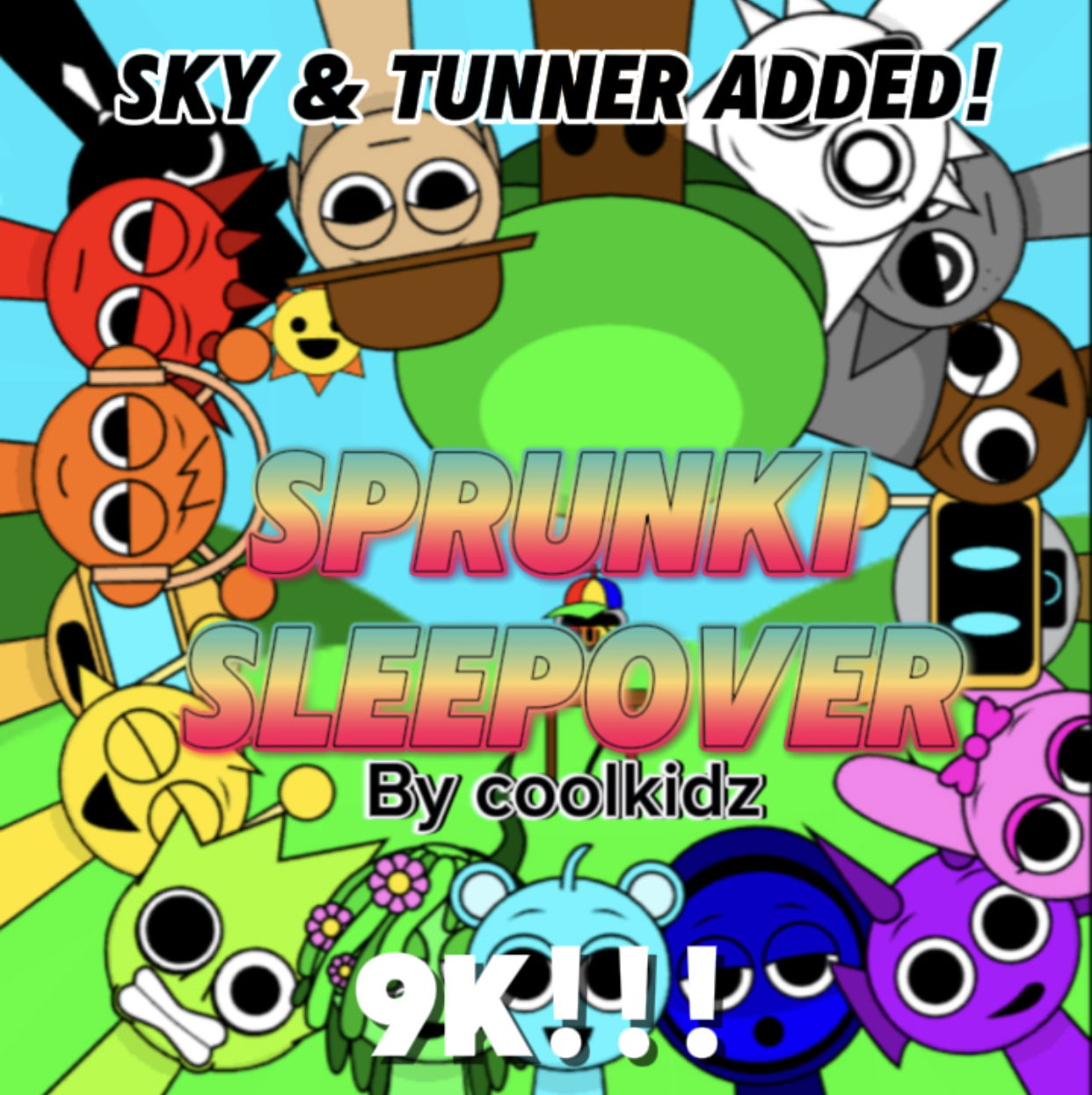 Sprunki sleepover