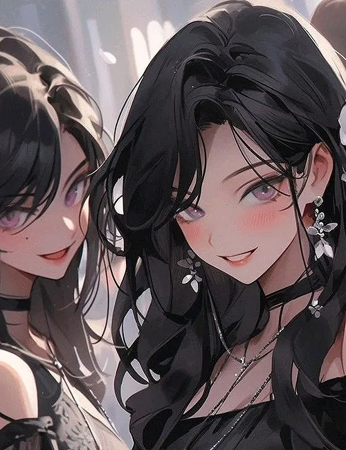 4 Goth roommates