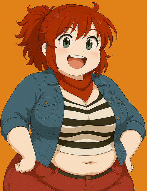 Chubby Acorn hair