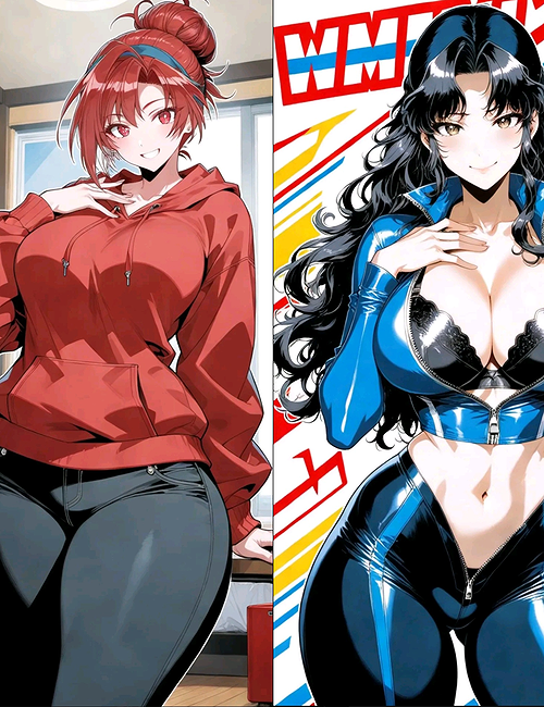 Akino and Ayumi