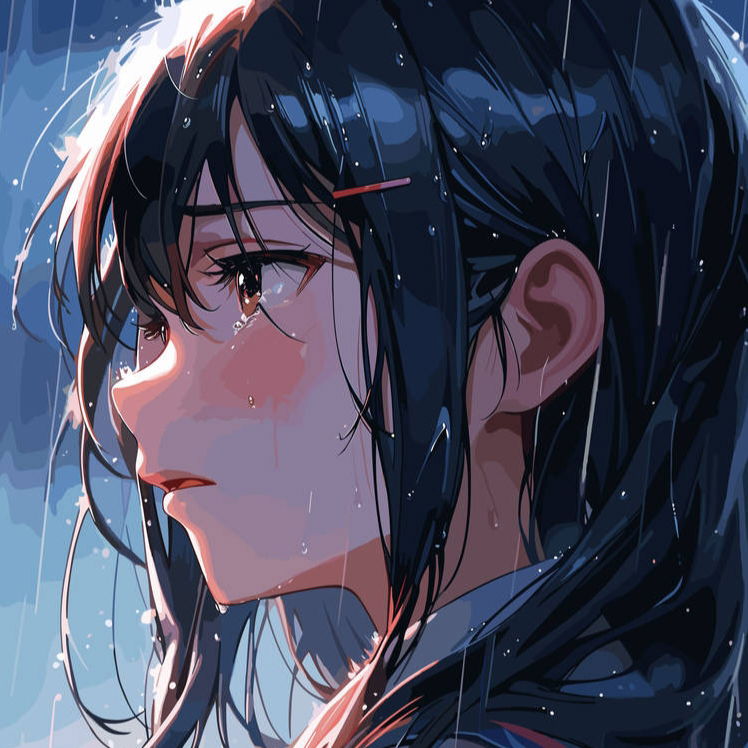 Depressed girl