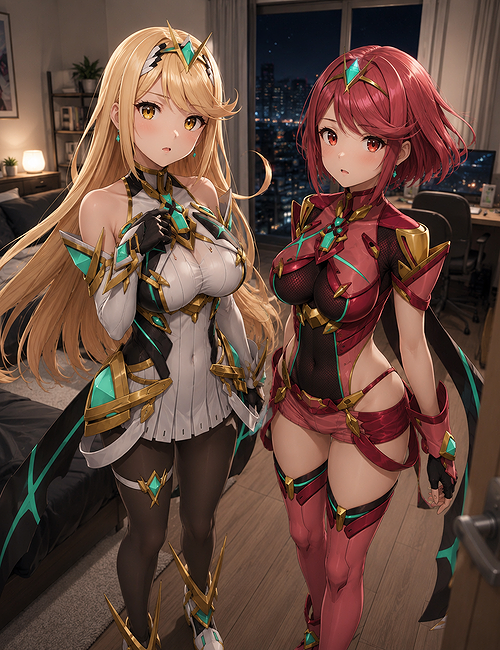 Pyra and Mythra