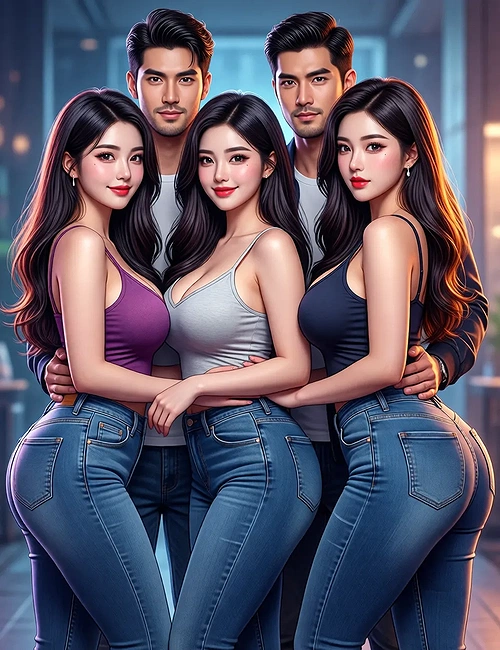 nano, chloe and tina