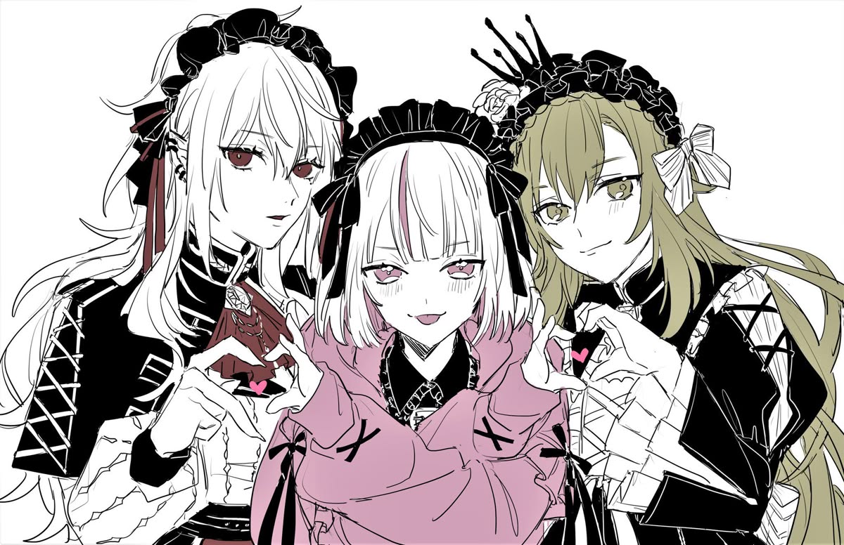 Rika, Mari & Enma