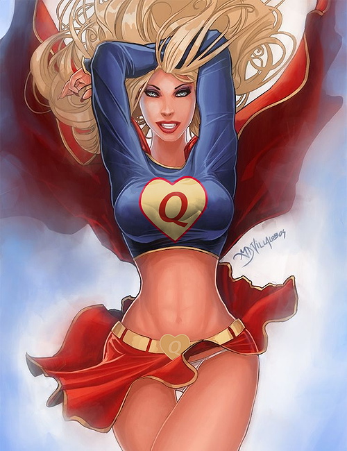 Bleached Supergirl
