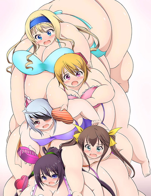 5 fat girls