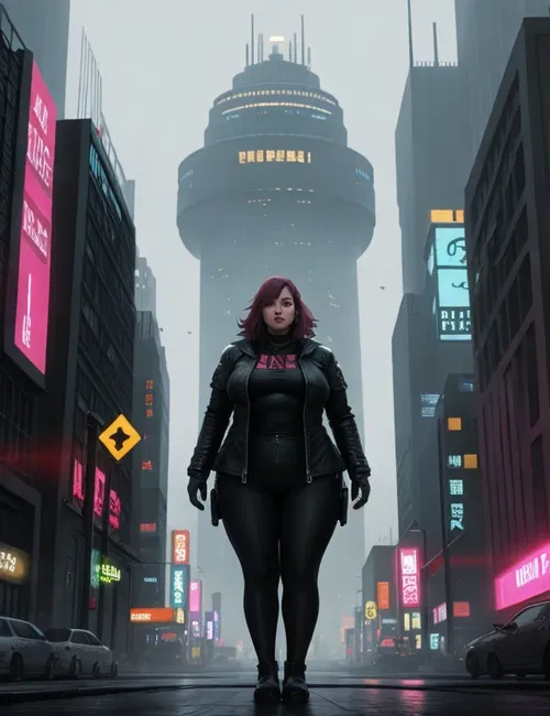 Dystopian female fat