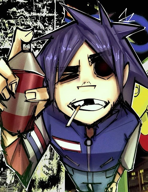 2D -Gorillaz