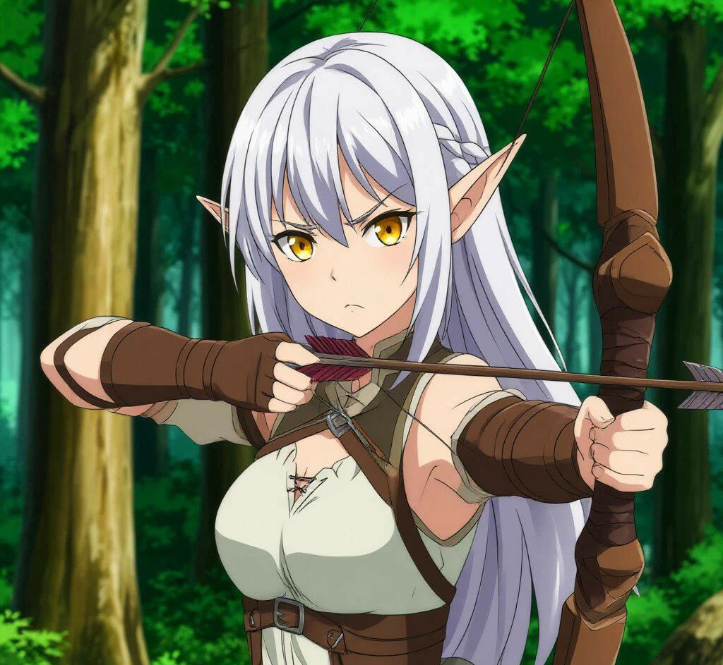 Elven women's ambush