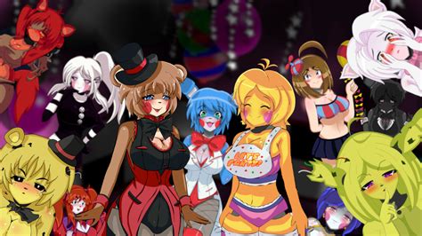 five nights in anime