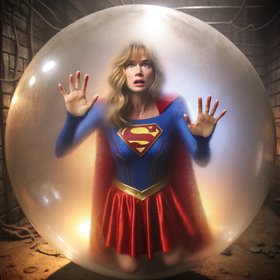 Heroine in bubble