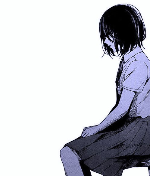Depressed girl