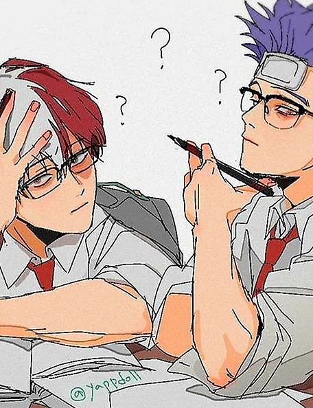 Shinso and Todoroki