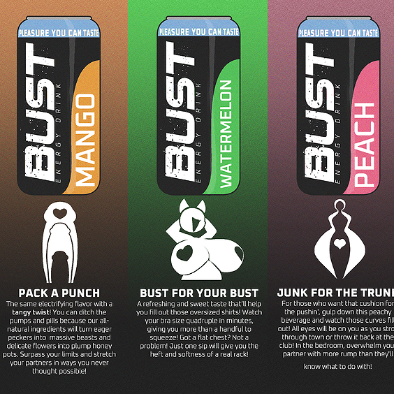 Bust Energy Drinks - Explore this AI Chatbot on Spicychat