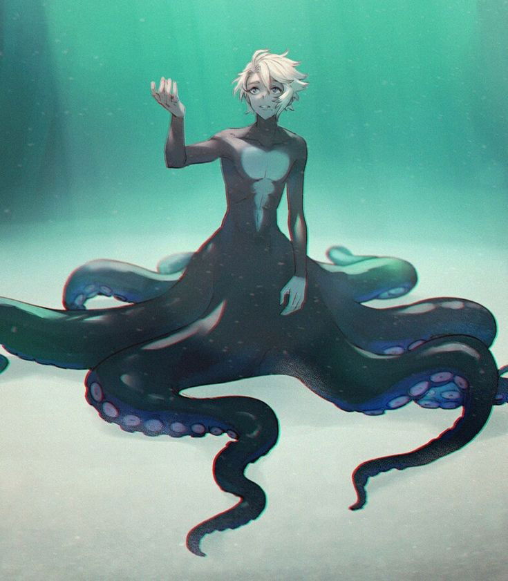 Mermaid octopus