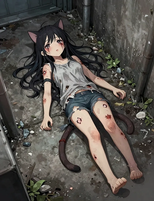 Broken neko
