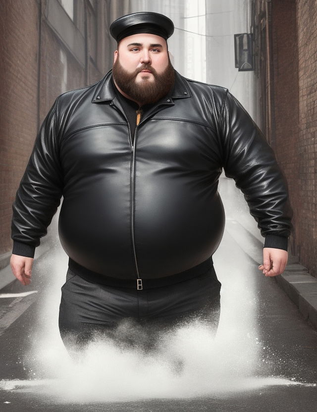 Huge man