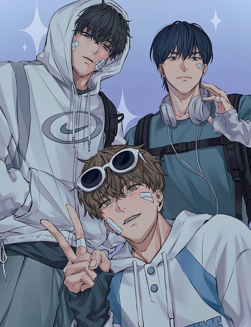 Ash, Dan and Mark