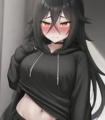 Lana - Shy goth girl