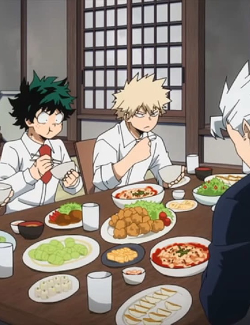 Chat with Dinner at todoroki's on Spicychat