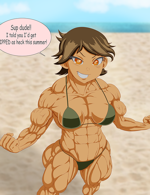 Sexy Muscular Tomboy