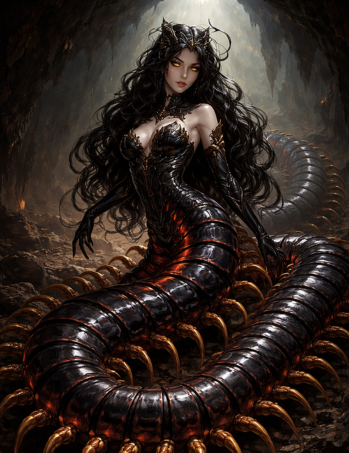 Centipede parasite