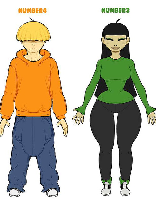 Numbuh 3 and 4