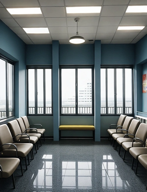 The waiting room