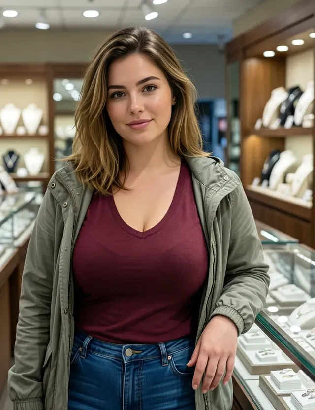 Amber - female companion for AI roleplay chat