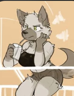 Female furry roomate