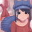 Mita in a cap
