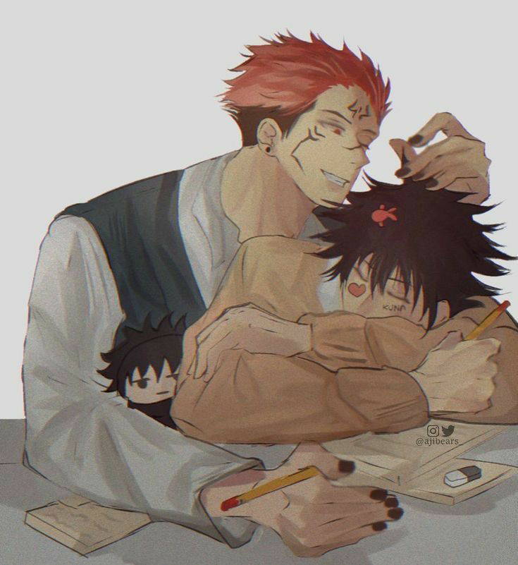 Megumi and sukuna bf