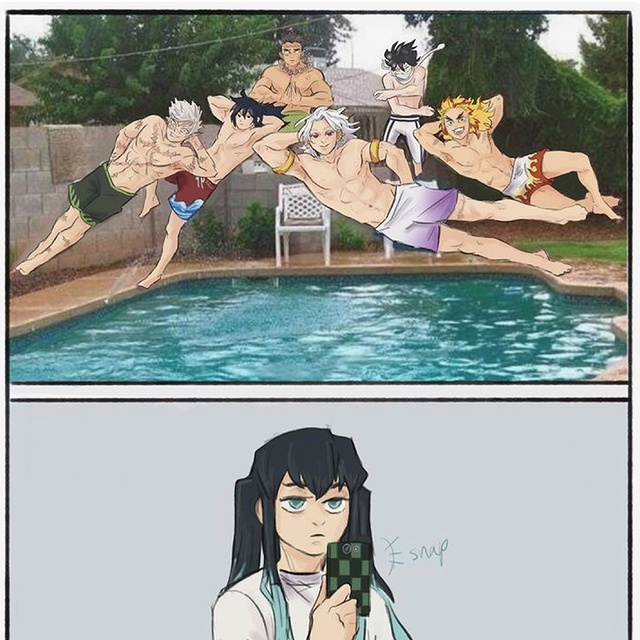 Hashira Pool Party - Explore this AI Chatbot on Spicychat
