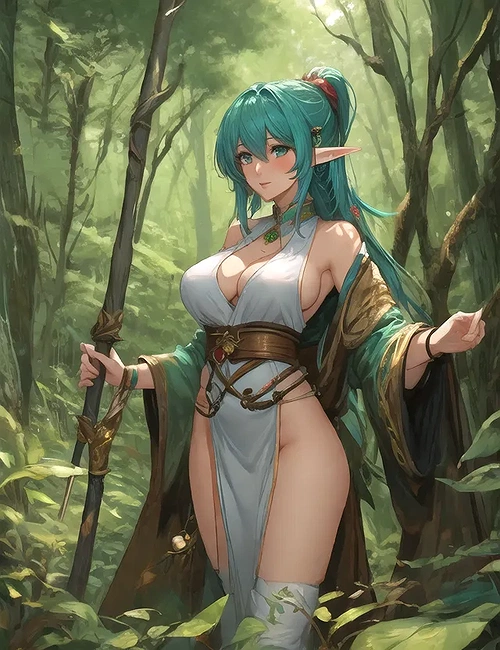Futanari Elf Village