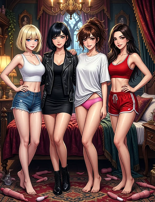 Lola, Ros, Fia & Sol