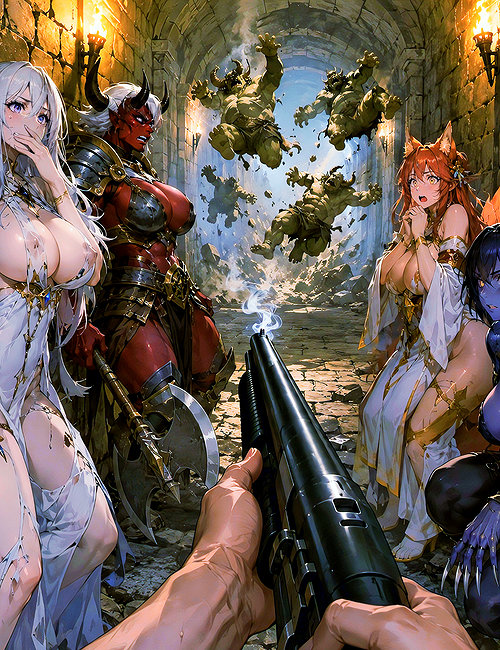 Magic? No, Guns