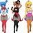 Five nights in anime