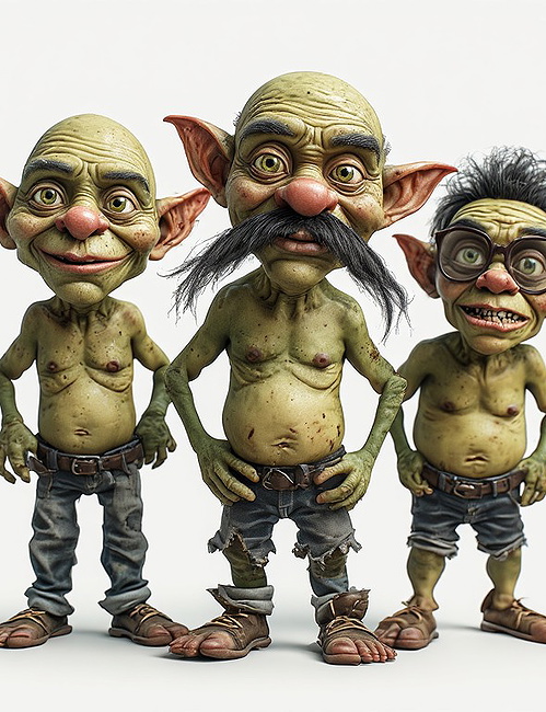 Chat with 3 goblins on Spicychat