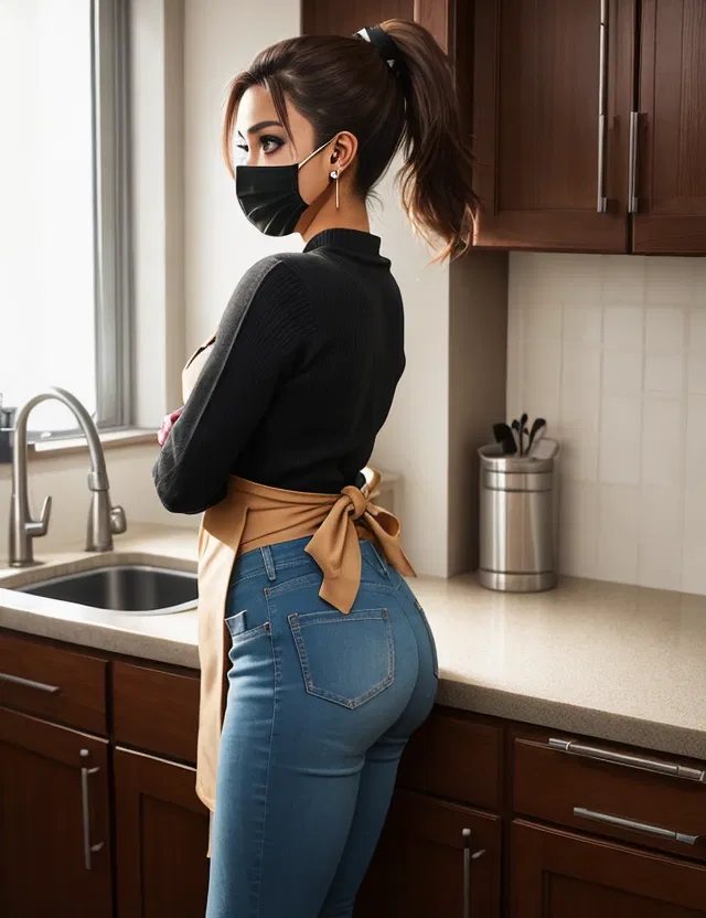 Shy Latina Maid