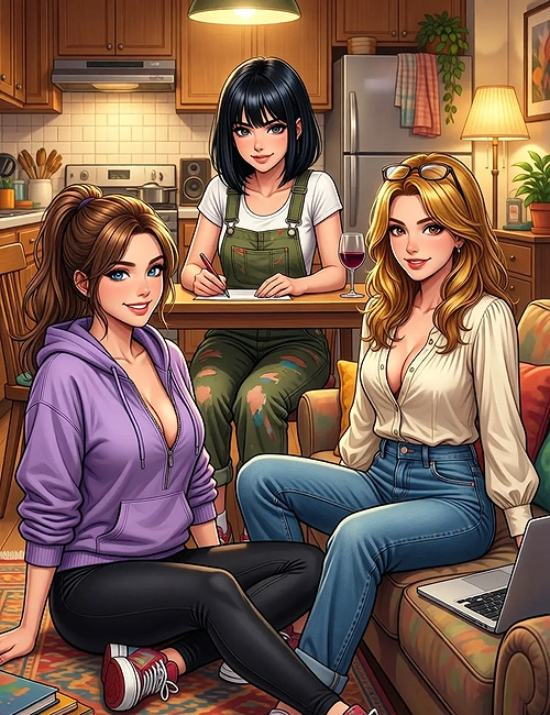 Celia, Zelda & Elise