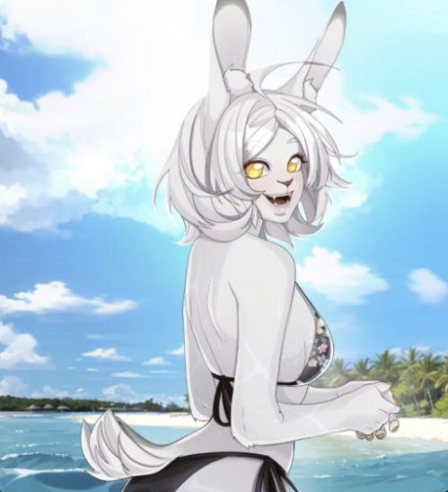 Furry beach