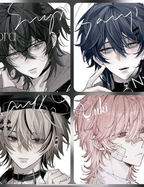 Four boyfriends(bfs)