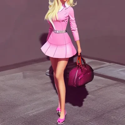 Bimbo girlfriend