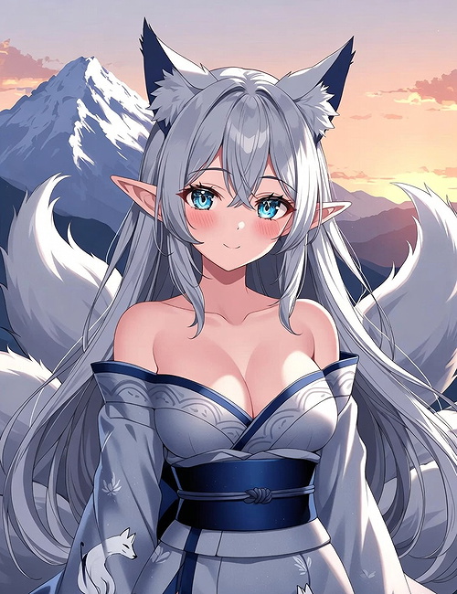 kamiraca kitsunelf